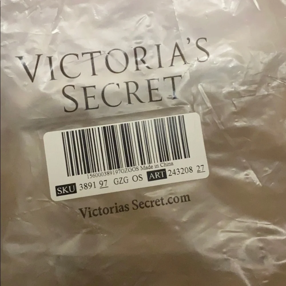 Pink Clear Victoria’s Secret Large Makeup Bag (NWT)